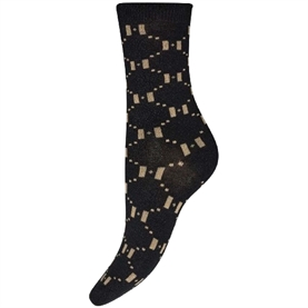 Hype The Detail Socks W/Lurex, Golden